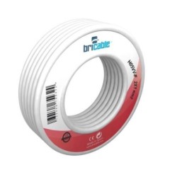 CABLE MANGUERA REDONDA H05VV-F 3X2.5 BLANCA 10M
