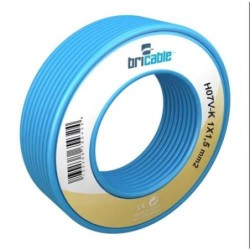 CABLE FLEXIBLE H07V-K AZUL 1X2.5 25M