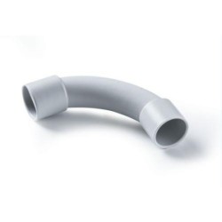 CURVA TUBO PVC RIGIDO 16MM (BOLSA-5 UND)