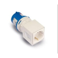 ADAPTADOR CLAVIJA 2P+T BASE 2P+TTL13910
