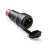 BASE AEREA TT 16A 250V NGRO IP54 C/TAPA Y PRENSA
