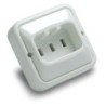 BASE EMPOTRAR TOMA TIERRA 25 AH. 250 V. 2308