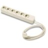 BASE 6 TOMAS/TOMA TIERRA CABLE 3 M. 2517/3