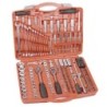 JUEGO LLAVE VASO 1/2', 1/4' Y 3/8' 219 PIEZAS 45 D