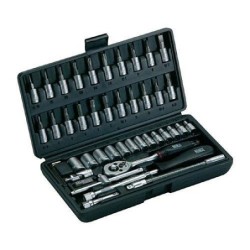 JUEGO LLAVE VASO 1/4" 46 PIEZAS 192394