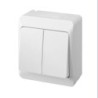 DOBLE INTERRUPTOR ESTANCO 10 AH. 250 V. IP54 5103