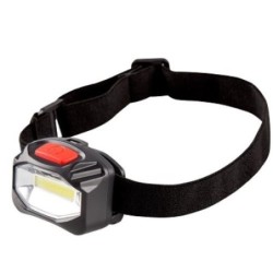 LINTERNA LED COB FRONTAL 3W 100LM 100M 23937