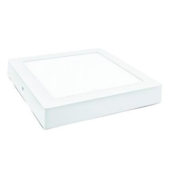 DOWNLIGHT LED 18 W. SUPERFICIE CUADRADO BCA. FRIA