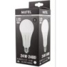 BOMBILLA LED ESTANDAR E27 24 WATIOS FRIA 23294