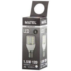 BOMBILLA LED FRIGORIFICO T20 E14 1,5 W FRIA 20746