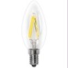 BOMBILLA LED FILAMENTO VELA CALIDA E14 4W 400LM