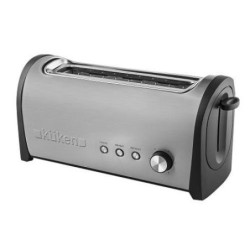TOSTADORA 1000 W. RANURA LARGA INOXIDABLE 33623
