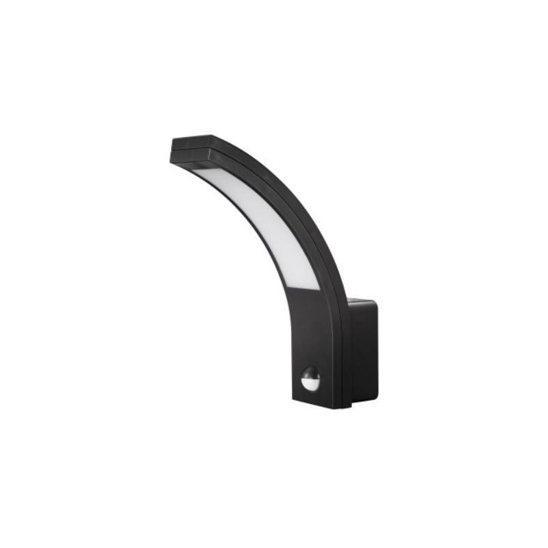 APLIQUE LED SENSOR IP54 NEGRO 10W.N