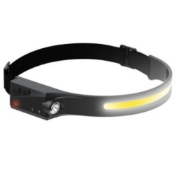 LINTERNA LED FRONTAL RECARGABLE 350LMN 8W 29949