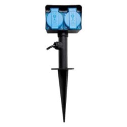 ESTACA JARDIN PINCHO 2XBASE SCHUKO 25925