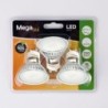BOMBILLA GU10 SMD CRISTAL 3 W. HALOGENA (PACK-3)