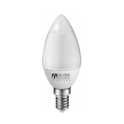 BOMBILLA LED ECO VELA 5 W. 6000K E14 1971214