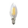 LED ECO FILAMENTO TRANS. VELA 4W E14 3000K