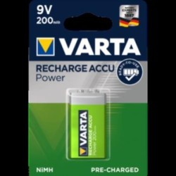 PILA RECARGABLE NI-MH. 6F22 (BL-1) 56722101401