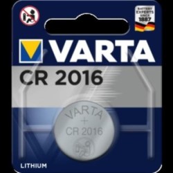 PILA BOTON LITIO CR2016 6016112401