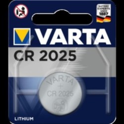 PILA BOTON LITIO CR2025 6025112401