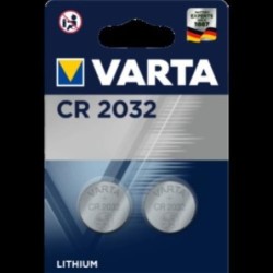 PILA BOTON LITIO 3V (2-UNID) CR2032 6032101402