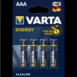 PILA ALCALINA ENERGY LR03 (BL.-4) 04103229414