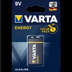 PILA ALCALINA ENERGY 6LR61 (BL.-1) 04122229411