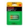 PILA RECARGABLE KODAK NI-MH AAA LR3 (BL.-2)