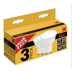 BOMBILLA LED GU10 CALIDA 5W (PACK-3) 30419605