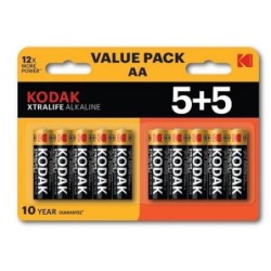 PILAS ALCALINAS KODAK XTRALIFE AA LR6 (5+5)