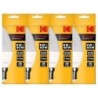 BOMBILLA LED VELA C37 E14 6W. CALIDO