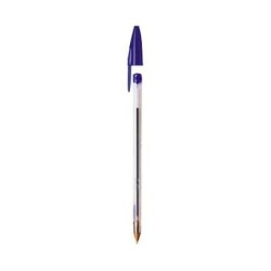 BOLIGRAFO CRISTAL AZUL (CAJA-50)