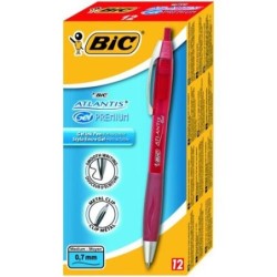 BOLIGRAFO GEL 0.7 ROJO (CAJA-12)
