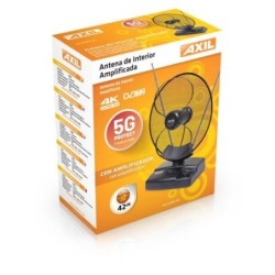 ANTENA INTERIOR ELECTRONICA UHF+VHF LTE-ANTI 5G