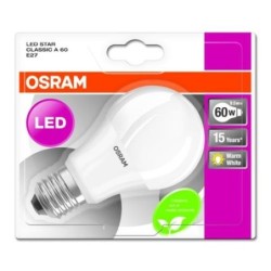BOMBILLA LED STANDAR A60 9,5 W. 827 E27 2700K BL-1