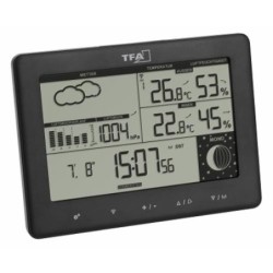 ESTACION METEO DIGITAL BTHR SENSOR TERMO-HIG NEGRO