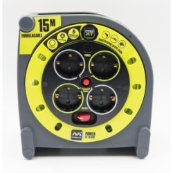 EXTENSIBLE 4 TOMAS 16A 15M. PRO-XT HME15164SL-PX