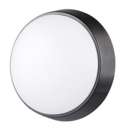 APLIQUE LED REDONDO NGO./BCO. 700LM 10W 4000K IP54