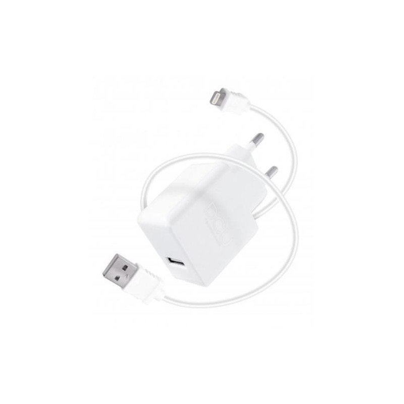 CARGADOR USB 5V 2.4A + CABLE LIGHTING 1M 37350000