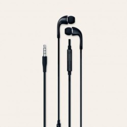 AURICULARES CONTACT C/MICROFONO - NEGRO