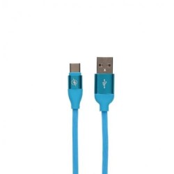 CABLE DE DATOS USB A TIPO C 2A CONTACT AZUL