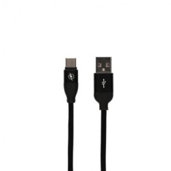 CABLE DE DATOS USB A TIPO C 2A CONTACT NEGRO