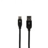 CABLE DE DATOS USB A TIPO C 2A CONTACT NEGRO