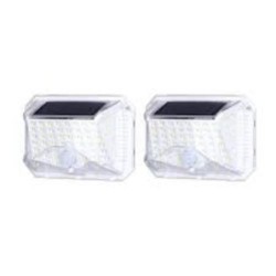 PACK 2 LAMPARAS SOLARES DE PARED CON SENSOR 211509