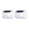 PACK 2 LAMPARAS SOLARES DE PARED CON SENSOR 211509