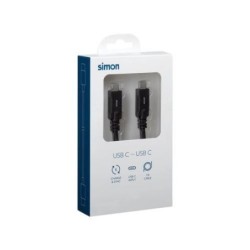 CABLE USB 3.1 C - USB C NEGRO 1M MU143201