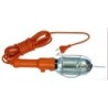LAMPARA PORTATIL DE REJILLA METALICO 60W.10M.