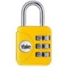 CANDADO COMBINACION MALETA COLORES YP1