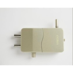 CERRADURA INVISIBLE CON ALARMA DORADA CI10D-AL